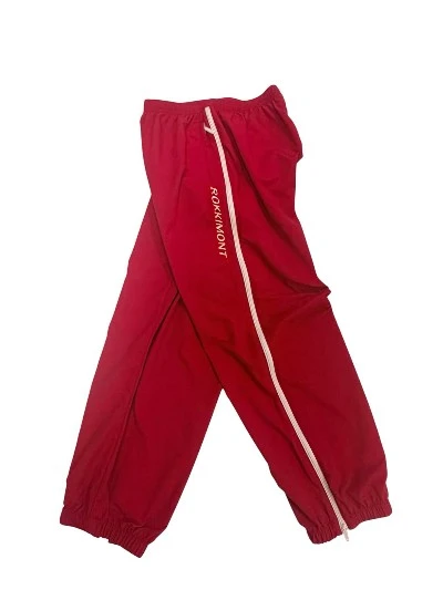 Men's Red Side Stripe Track Pants Men's Red Side Stripe Track Pants