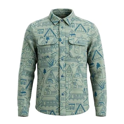 Men's Outdoor Printed Fleece Shirt best