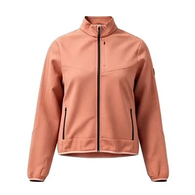 Women's Waffle Grid Knit Full-Zip Stretch Jacket factory