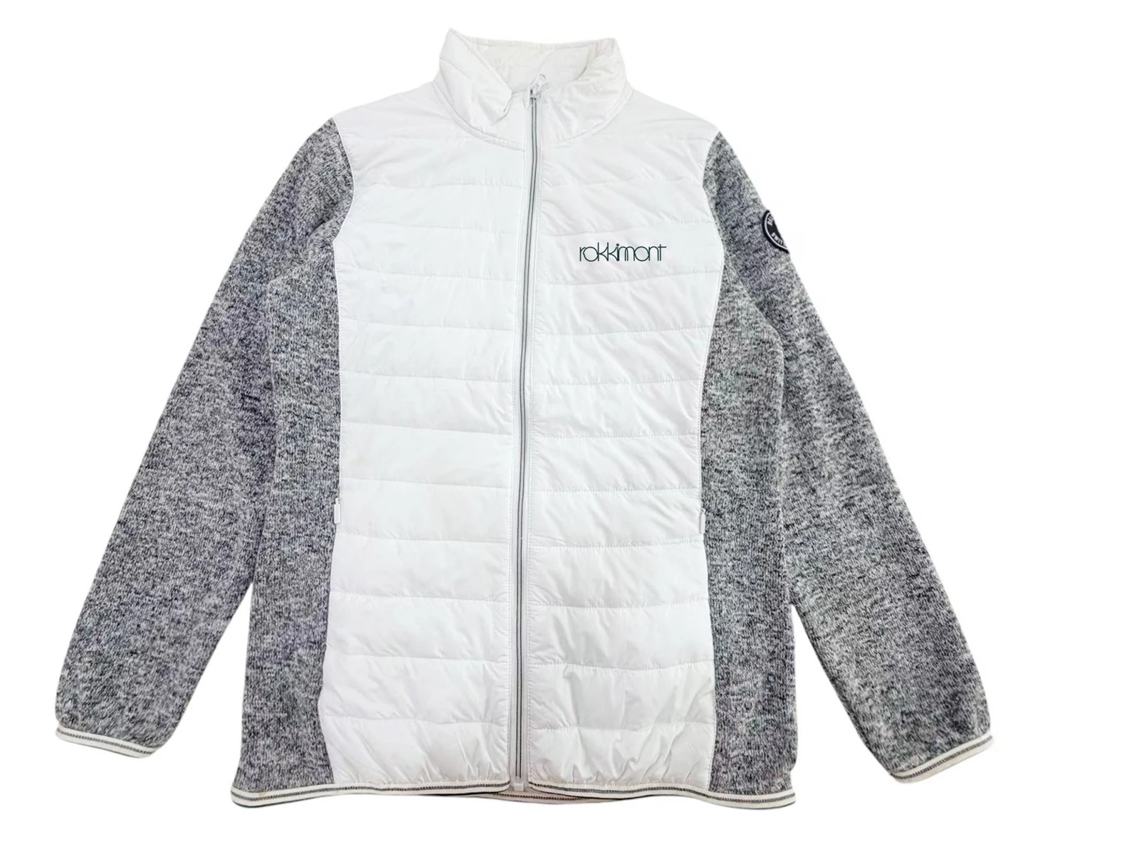 Stand Collar Hybrid Quilted Fleece Jacket Stand Collar Hybrid Quilted Fleece Jacket