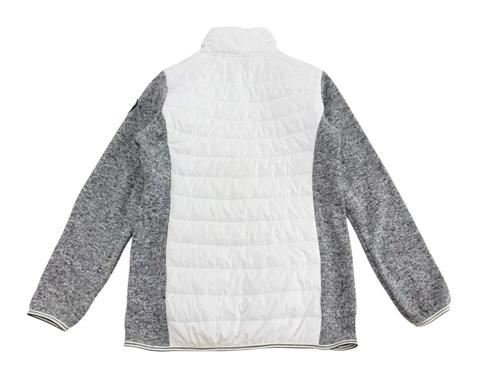 Stand Collar Hybrid Quilted Fleece Jacket Stand Collar Hybrid Quilted Fleece Jacket
