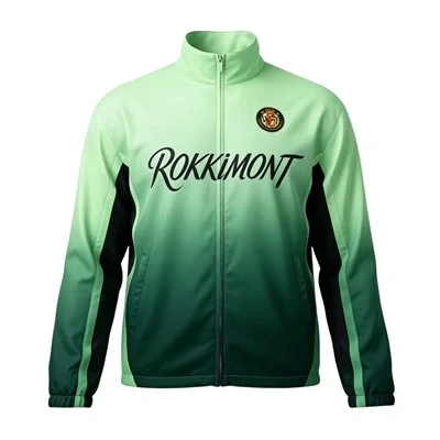 Men's Gradient Printed Track Jacket factory