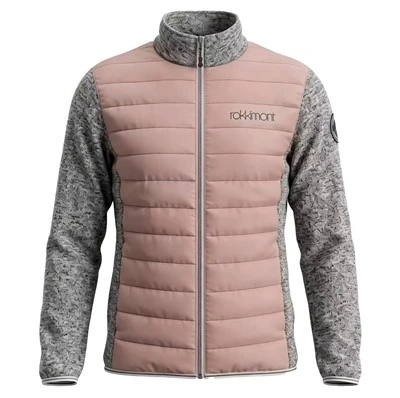 Stand Collar Hybrid Quilted Fleece Jacket factory