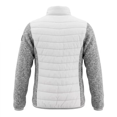Stand Collar Hybrid Quilted Fleece Jacket suppliers