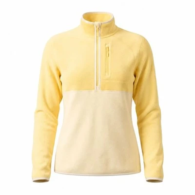 Color Block Half Zip Fleece Pullover best